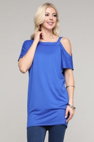 494 One Shoulder Top with Strap