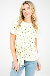 796 Tie Knotted Short Sleeve