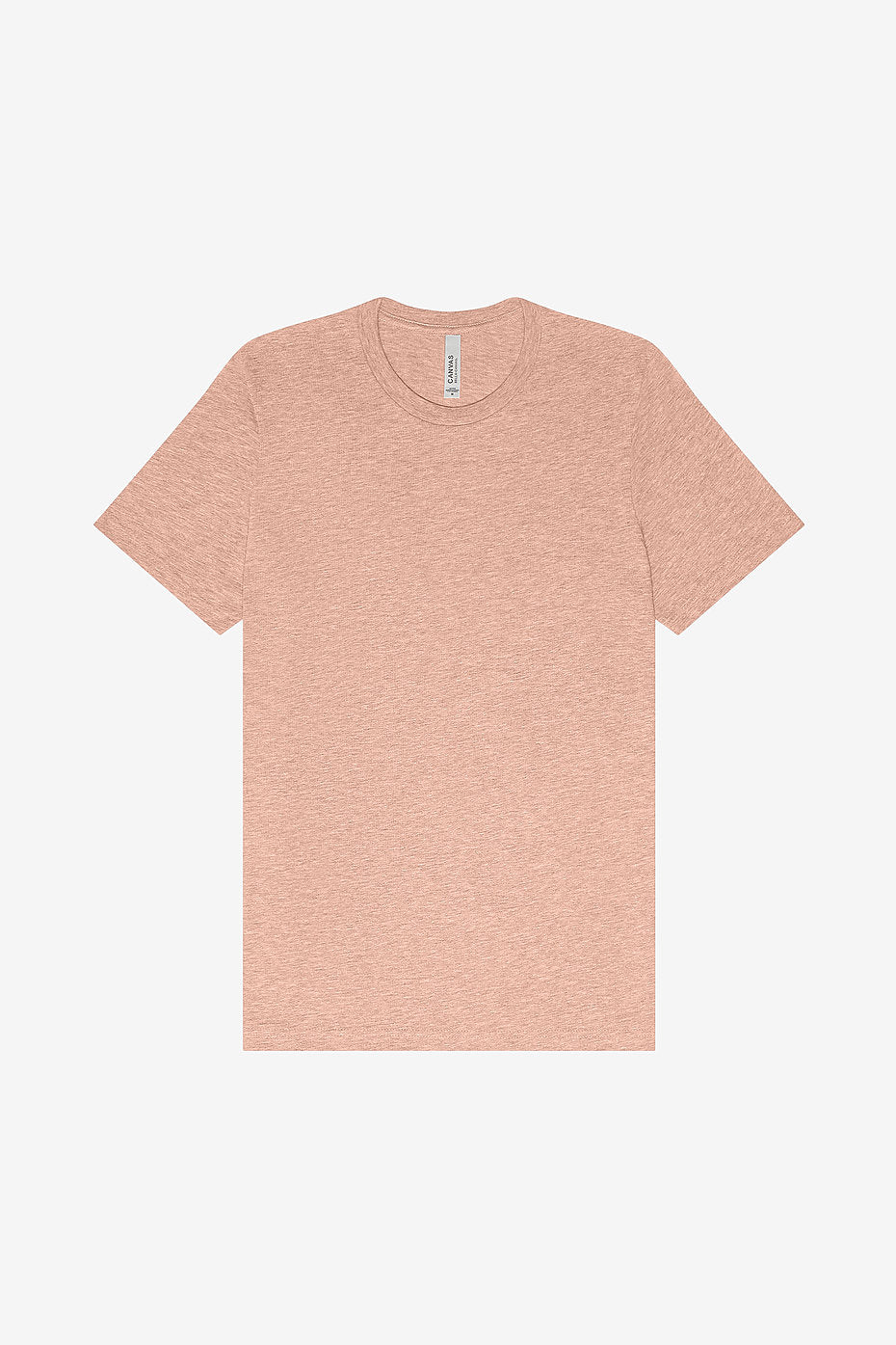 1215 Bella Canvas PLAIN Short Sleeve Tee - Heathered Peach