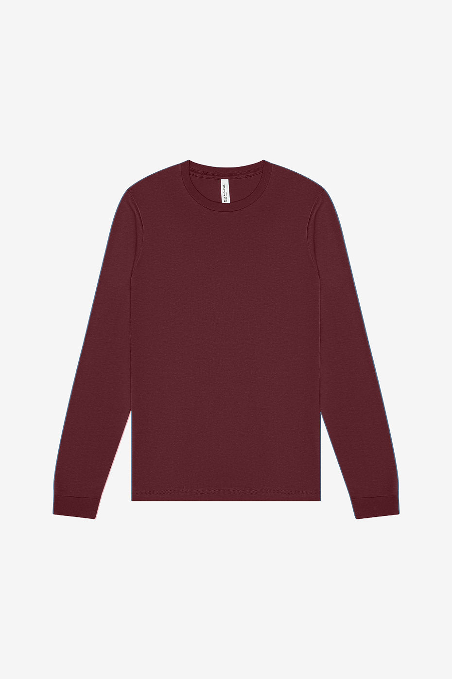 1230 Bella Canvas PLAIN Long Sleeve Tee - Maroon