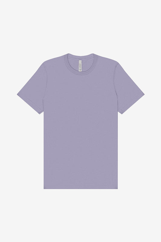 1250 Bella Canvas PLAIN Short Sleeve Tee - Light Purple