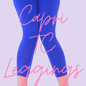 39 Capri Leggings in TC Sizing