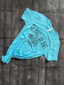 218 Bling Bling Girl Graphic Tee