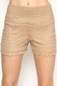488 Crochet Lace Shorts
