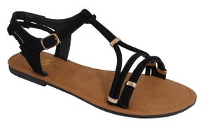 787 Womens Sandals With Rose Gold Accents