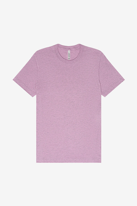 1217 Bella Canvas PLAIN Short Sleeve Tee - Heathered Lilac